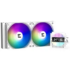 თხევადი გაგრილება Zalman ALPHA2A24WHITE LCS Alpha 2 A24 ARGB, 120MM, 3000RPM, Liquid Cooling, White  - Primestore.ge