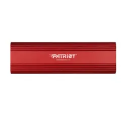 გარე მყარი დისკი Patriot Transporter Lite 2TB External Portable SSD USB-C 3.2 Red - PTPL2TBPEC  - Primestore.ge