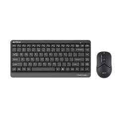კლავიატურა და მაუსი A4Tech Fstyler FG1112 2.4G Compact Desktop Set EN/RU layout Black  - Primestore.ge