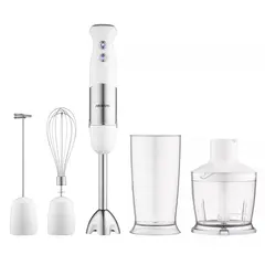 ბლენდერი Ardesto HBG-800WWHCHML, 800W, 600ml, Blender, White/Silver  - Primestore.ge