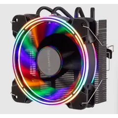 ქულერი 2E GAMING CPU cooler Air Cool AC120T4-ARGB, LGA1700, 1200, 115x, 1366, AM5, AM4, AM3, AM3+, 4pin PWM, 3pin +5VARGB, TDP 130W  - Primestore.ge