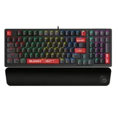 კლავიატურის აქსესუარი A4Tech Bloody PR-30 Cooling Gel Wrist-Rest Black  - Primestore.ge