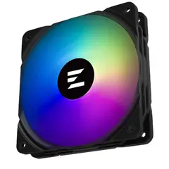 ქეისის ქულერი Zalman Case Fan AF120 ARGB, 120mm, 600-2000rpm, 4pin PWM, 3pin+5VARGB, 29.7dBa, black  - Primestore.ge