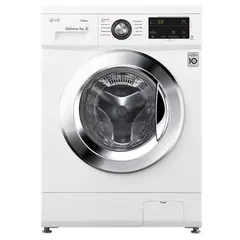 სარეცხი მანქანა LG F2J3HYL5W.ABWPMER-7 KG, 1200 RPM, 85X45x60, INVERTER, 6 MOTION, STEAM, White  - Primestore.ge