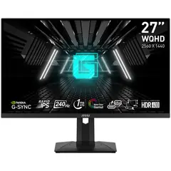 მონიტორი MSI 9S6-3CC29H-040 G274QPX, 27", Monitor, WQHD, IPS, HDMI, USB-C, DP, Black  - Primestore.ge