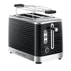 ტოსტერი Russell Hobbs 24371-56/RH Inspire 2SL Toaster Black  - Primestore.ge