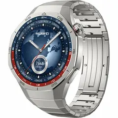 სმარტ საათი HUAWEI WATCH GT 5 Pro 46mm Titanium/55020DGG  - Primestore.ge