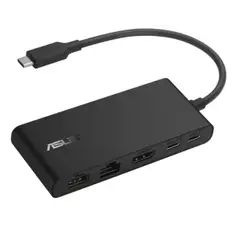 დოქ სადგური ASUS Docking station, External Box/ ASUS Dual 4K USB-C Dock DC201  - Primestore.ge