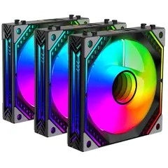 ქულერი 2E 2E-ACF120MB-ARGB, ARGB, 120mm, 2000Rpm, Cooler, Black  - Primestore.ge