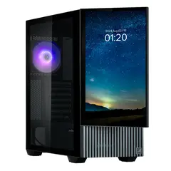 კომპიუტერის ქეისი Zalman Computer case Z10 DS, without PSU, 2xUSB3.0, 1хUSB Type-C, 2х120mm, 1x120mm ARGB, TG Side Panel, ATX, Monitor, balck  - Primestore.ge