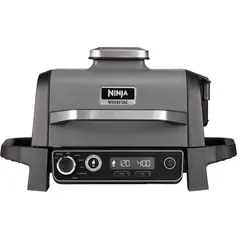 გრილი Ninja OG701EU, 2400W, WoodFire Outdoor Grill, Black/Silver  - Primestore.ge