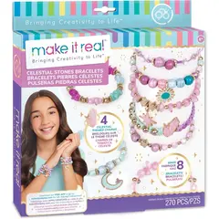 სამაჯურების ასაწყობი ნაკრები Make It Real 1322MR, Celestial Stones DIY bracelets  - Primestore.ge
