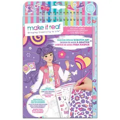 გასაფერადებელი ფურცლები Make It Real 3211MR, Groovy Vibes  - Primestore.ge