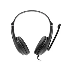 ყურსასმენი CANYON PC headset HSC-1 PC Mic Flat 2m Black  - Primestore.ge