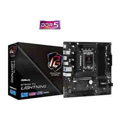დედა დაფა ASROCK MB B760 S1700 MATX B760M PG LIGHTNING  - Primestore.ge