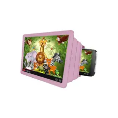 ეკრანის გამადიდებელი Celly KIDSMOVIE 6.7 Inch Magnifying glass for smartphone Pink  - Primestore.ge