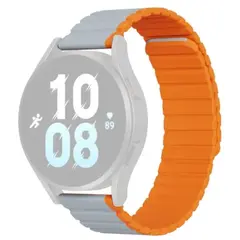 სმარტ საათის სამაჯური DUX DUCIS LD Series for Samsung Galaxy Watch 6, Grey/Oranger  - Primestore.ge