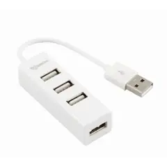 USB ჰაბი SBOX H-204 USB HUB White  - Primestore.ge