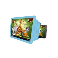 ეკრანის გამადიდებელი Celly KIDSMOVIE 6.7 Inch Magnifying glass for smartphone Blue  - Primestore.ge