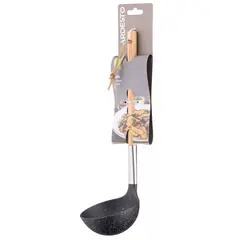 წვნიანის კოვზი Ardesto AR1308BP Midori, Ladle, Black  - Primestore.ge