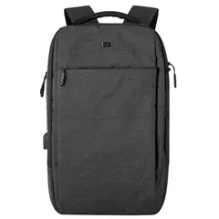 ნოუთბუქის ჩანთა 2E 2E-BPN9267BK Melange, 17", Backpack, Black  - Primestore.ge