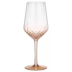 ჭიქების ნაკრები Ardesto AR2646G Black Mars Favola, 460ml, 2pcs, Wine Glasses Set, Transparent/Golden  - Primestore.ge