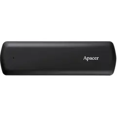 გარე მყარი დისკი Apacer AP1TBAS721B-1, 1TB, M.2, External HDD, M.2, USB 3.1, Black  - Primestore.ge