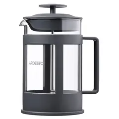 ჩაიდანი ARDESTO AR1008GF French press Fresh, 800 ml, Grey, Plastic, Glass  - Primestore.ge