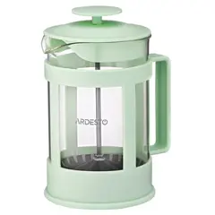ჩაიდანი Ardesto AR1008LGB Fresh, 800ml, French Press, Light Green  - Primestore.ge