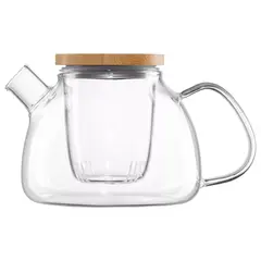 ჩაის დასაყენებელი Ardesto AR3010GF Midori, 1000ml, Teapot, Transparent  - Primestore.ge