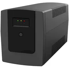 უწყვეტი კვების წყარო 2E ED1500, 1500VA, 900W, LED, 3 x Schuko, Black  - Primestore.ge