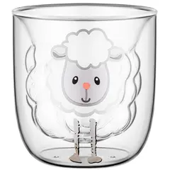ჭიქების ნაკრები Ardesto AR2630BWL, 300ml, 2pcs, Double Wall Mug Set, Transparent  - Primestore.ge