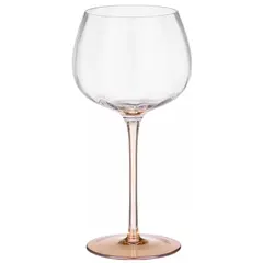 ჭიქები Ardesto AR2642G Black Mars Amber, 420ml, 2pcs, Wine Glasses Set, Transparent/Golden  - Primestore.ge