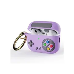 ყურსასმენის ქეისი Silicone Case for AirPods Pro (Gen 2) (USB-C) / AirPods Pro 2 - Purple  - Primestore.ge