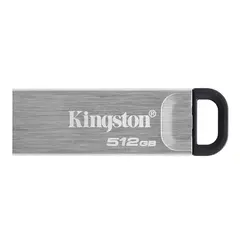 USB ფლეშ მეხსიერება Kingston DTKN/512GB, 512GB, USB 3.2, Silver  - Primestore.ge