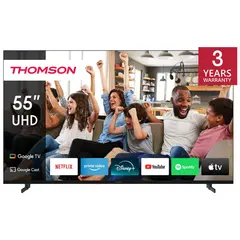 ტელევიზორი Thomson 55UG4S14 LED, 55", 4K UHD, Smart TV, HDMI, USB, LAN, WIFI, BT, Black  - Primestore.ge