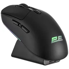 მაუსი 2E 2E-MG360UB-WL, Wireless, RGB , 2.4G, Bluetooth, USB, Gaming Mouse, Black  - Primestore.ge
