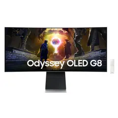 მონიტორი Samsung Odyssey OLED G8 LS34DG852SIXCI 34" Curved UWQHD 3440 x 1440 0.03ms 175Hz  - Primestore.ge