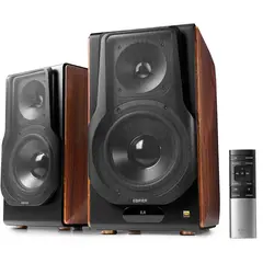 დინამიკი Edifier S3000MK Ⅱ, 256W, Bluetooth, XLR, Optical, RCA, Coaxial, USB, Speaker, Brown  - Primestore.ge