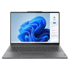 ნოუთბუქი Lenovo Yoga 7 14" OLED Touch Ryzen 5 8640HS 16GB 1TB SSD Integrated AMD Graphics Storm Grey WIN 11 HOME  - Primestore.ge