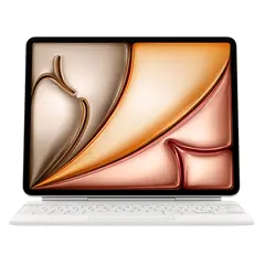 კლავიატურა Magic Keyboard for iPad Air 11-inch (M3) - Internationa; English - White Model A3339  - Primestore.ge