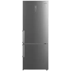 მაცივარი Midea MDRB593FGE02, 435L, E, No Frost, Refrigerator, Silver  - Primestore.ge