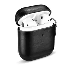 ყურსასმენის ქეისი Protective Cover for AirPods 2nd gen - Black  - Primestore.ge