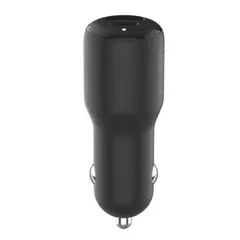 მანქანის დამტენი Belkin Car Charger 42W USB-A/USB-C PD PPS, black  - Primestore.ge