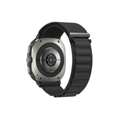 სმარტ საათის სამაჯური TVC Samsung Galaxy Watch Ultra 47mm Nylon Watch Strap G Hook Wristband - Black  - Primestore.ge