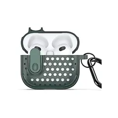ყურსასმენის ქეისი Protective Cover for AirPods 3 - Green  - Primestore.ge