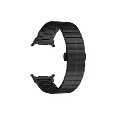 სმარტ საათის სამაჯური TVC KALEBOL For Samsung Galaxy Watch Ultra 47mm Stylish Stainless Steel Watch Band Wrist Strap - Black  - Primestore.ge