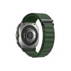სმარტ საათის სამაჯური TVC Samsung Galaxy Watch Ultra 47mm Nylon Watch Strap G Hook Wristband - Green  - Primestore.ge