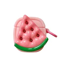 ყურსასმენის ქეისი Silicone Case For AirPods 2nd gen - Watermelon  - Primestore.ge