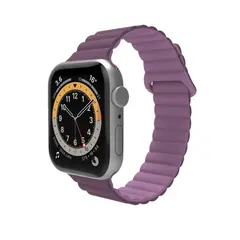 სმარტ საათის სამაჯური Celly Band WBANDMAG For Apple Watch Band 42/44/45mm Purple  - Primestore.ge